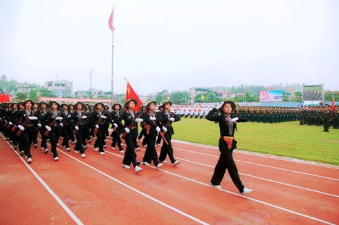 Diễu binh, diễu hành kỷ niệm 60 năm chiến thắng Điện Biên Phủ - ảnh 19