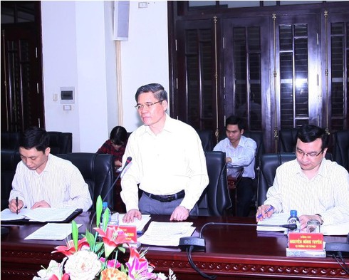 Đoàn liên ngành Chính phủ và Quốc hội làm việc với Bộ Quốc phòng - ảnh 3