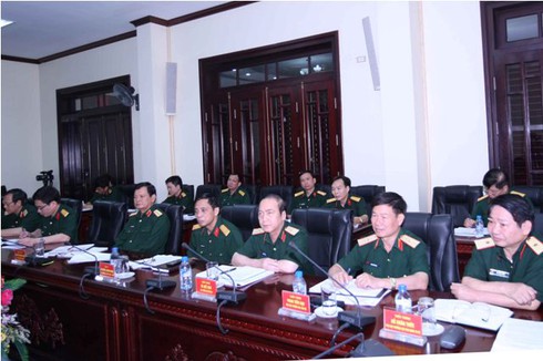 Đoàn liên ngành Chính phủ và Quốc hội làm việc với Bộ Quốc phòng - ảnh 2
