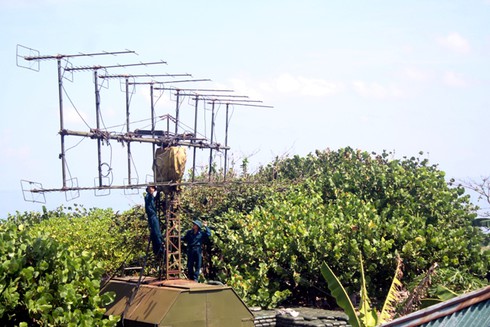 Kíp chiến đấu bộ đội ra đa Trường Sa cảnh giác bảo vệ chủ quyền - ảnh 3