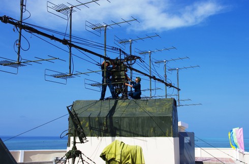 Kíp chiến đấu bộ đội ra đa Trường Sa cảnh giác bảo vệ chủ quyền - ảnh 4