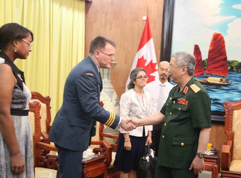 Đại biểu Bộ Quốc phòng Canada ủng hộ Việt Nam bảo vệ chủ quyền - ảnh 5