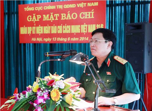 Tổng Cục Chính trị QĐND Việt Nam gặp mặt báo chí - ảnh 3