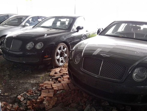 Hình ảnh 144 xe sang trong vụ án Dũng 'mặt sắt' nằm phủ bụi - ảnh 4