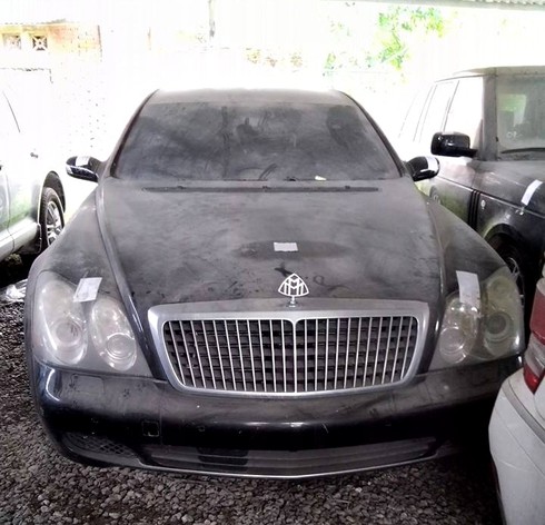 Hình ảnh 144 xe sang trong vụ án Dũng 'mặt sắt' nằm phủ bụi - ảnh 5