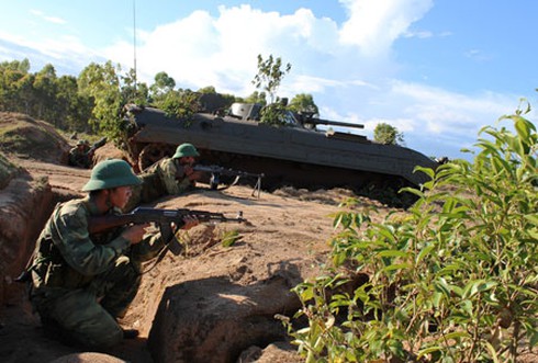 Lực lượng Tăng-Thiết giáp huấn luyện giỏi, sẵn sàng chiến đấu cao - ảnh 2