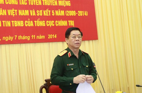 Toàn quân có gần 10.000 báo cáo viên tuyên truyền miệng - ảnh 1