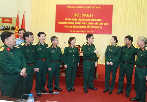 Toàn quân có gần 10.000 báo cáo viên tuyên truyền miệng - ảnh 3