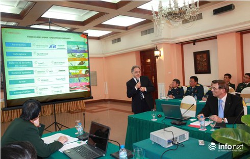 Doanh nghiệp quốc phòng Việt Nam - Italia tăng cường hợp tác - ảnh 6