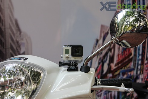 Piaggio Việt Nam ra mắt Liberty gắn máy quay GoPro - ảnh 2