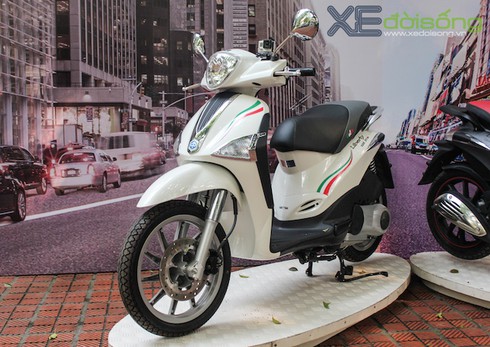 Piaggio Việt Nam ra mắt Liberty gắn máy quay GoPro - ảnh 1