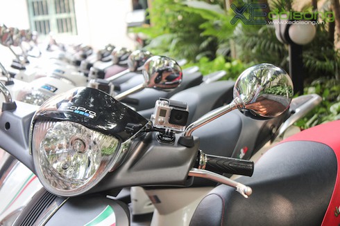 Piaggio Việt Nam ra mắt Liberty gắn máy quay GoPro - ảnh 4