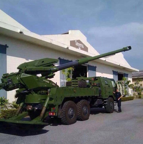 Đọ sức mạnh pháo tự hành CAESAR Việt Nam và ATMOS Thái Lan - ảnh 1