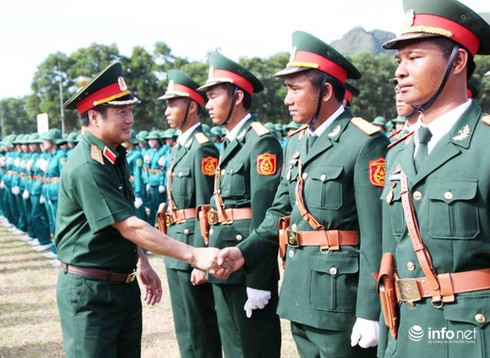 Cận cảnh các lực lượng đang tập luyện diễu binh, diễu hành - ảnh 2