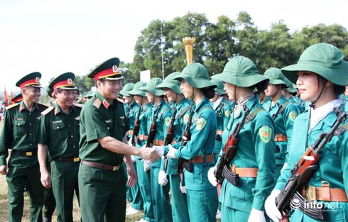 Cận cảnh các lực lượng đang tập luyện diễu binh, diễu hành - ảnh 6