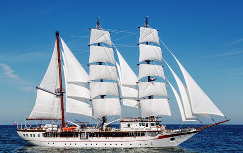 Tàu huấn luyện Lê Quý Đôn căng buồm đi biển về Việt Nam - ảnh 10