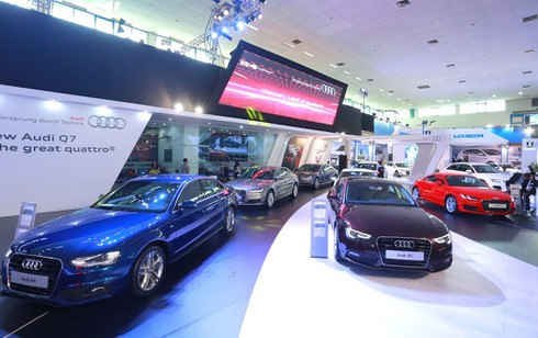 Xe Audi đại thắng tại Triển lãm ô tô quốc tế 2015 - ảnh 7