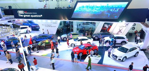 Xe Audi đại thắng tại Triển lãm ô tô quốc tế 2015 - ảnh 2