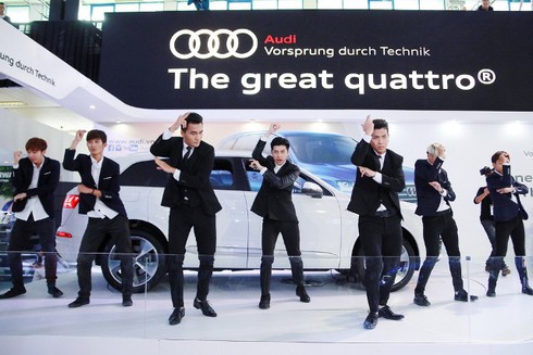 Xe Audi đại thắng tại Triển lãm ô tô quốc tế 2015 - ảnh 3
