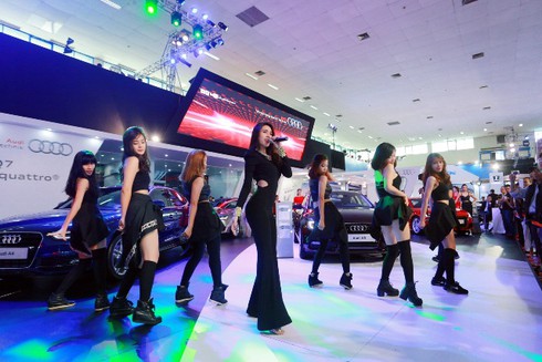 Xe Audi đại thắng tại Triển lãm ô tô quốc tế 2015 - ảnh 4