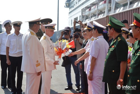 Tàu chiến Hạm đội Thái Bình Dương của Nga thăm Đà Nẵng - ảnh 2