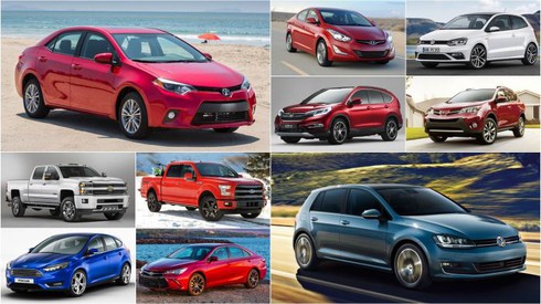 TOP 10 xe bán chạy nhất thế giới 2015 - ảnh 1