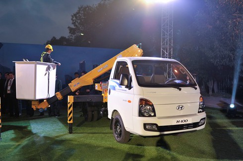 Cận cảnh xe tải nhẹ Hyundai Porter H100 chính thức giới thiệu tại Việt Nam - ảnh 5