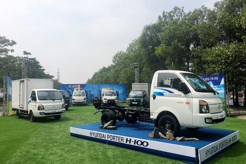 Cận cảnh xe tải nhẹ Hyundai Porter H100 chính thức giới thiệu tại Việt Nam - ảnh 2
