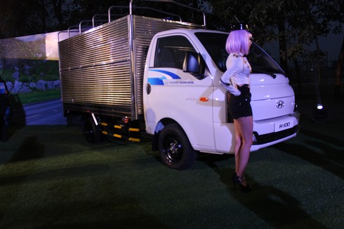 Cận cảnh xe tải nhẹ Hyundai Porter H100 chính thức giới thiệu tại Việt Nam - ảnh 7