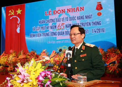 Ý nghĩa tấm Huân chương Bảo vệ Tổ quốc hạng Nhất của Bệnh viện T.Ư Quân đội 108 - ảnh 4