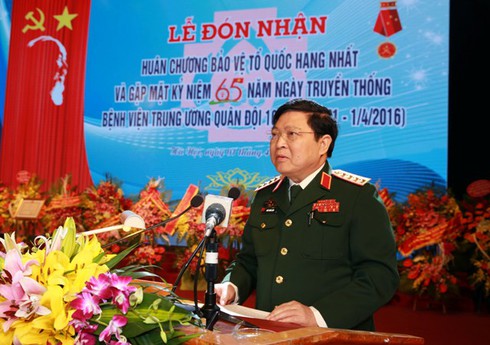 Ý nghĩa tấm Huân chương Bảo vệ Tổ quốc hạng Nhất của Bệnh viện T.Ư Quân đội 108 - ảnh 3