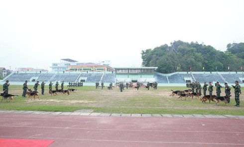 [Ảnh] Bộ đội Việt Nam biểu diễn võ thuật trước lực lượng biên phòng Trung Quốc - ảnh 6