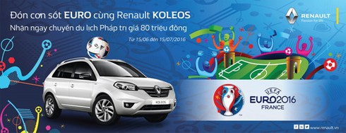 Tuyển Pháp qua vòng bảng, Renault mời khách mua xe Koleos đi chơi Paris - ảnh 2