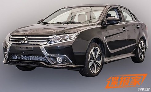 Mitsubishi Lancer lộ thiết kế mới tại Trung Quốc - ảnh 1