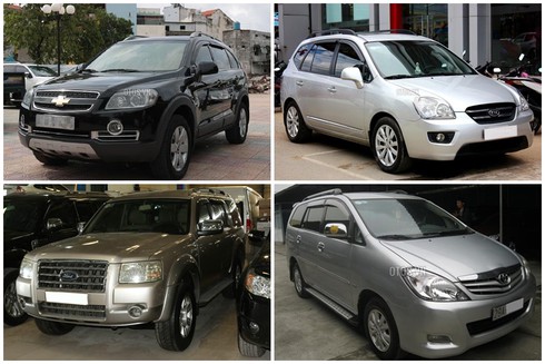 Ô tô cũ 7 chỗ tầm giá 500 triệu đồng phổ biến tại Việt Nam - ảnh 1