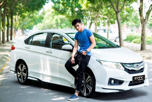 Honda City Modulo 2016 ra mắt đầy lịch lãm bên mẫu nam điển trai - ảnh 10
