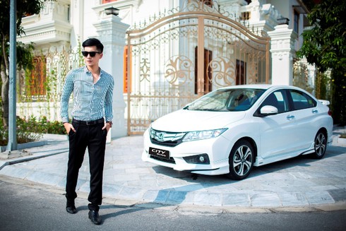 Honda City Modulo 2016 ra mắt đầy lịch lãm bên mẫu nam điển trai - ảnh 12