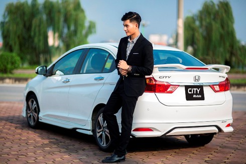 Honda City Modulo 2016 ra mắt đầy lịch lãm bên mẫu nam điển trai - ảnh 14