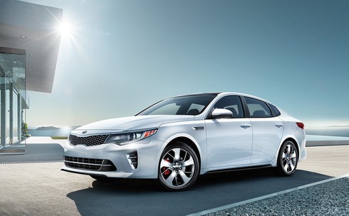 Kia Optima 2016 đợi ngày ra mắt tại triển lãm tuần tới - ảnh 1