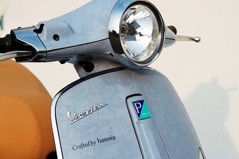 Biểu tượng Ý - Vespa Primavera biến thành đồ độc 'dát' vỏ trứng - ảnh 3