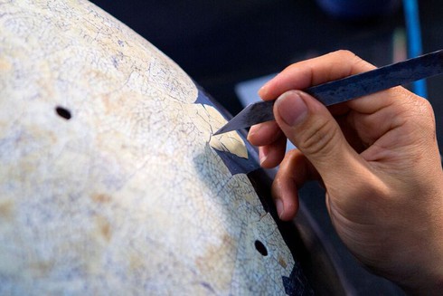 Biểu tượng Ý - Vespa Primavera biến thành đồ độc 'dát' vỏ trứng - ảnh 4