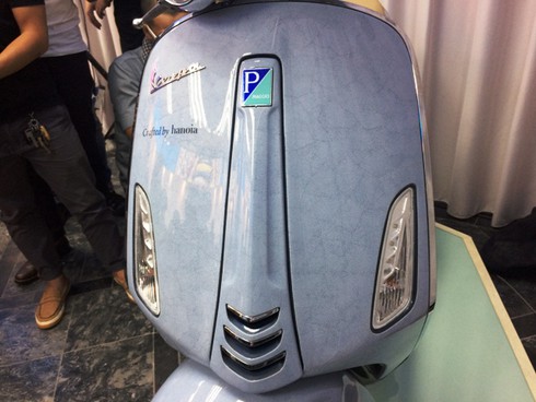 Biểu tượng Ý - Vespa Primavera biến thành đồ độc 'dát' vỏ trứng - ảnh 11