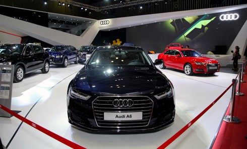 Toàn cảnh dàn xe và các đại sứ Audi tại VIMS 2016 - ảnh 2
