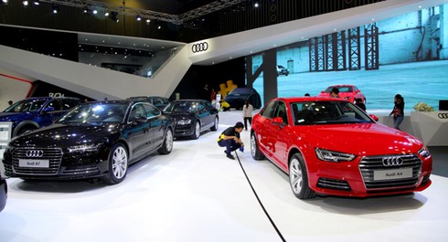 Toàn cảnh dàn xe và các đại sứ Audi tại VIMS 2016 - ảnh 3