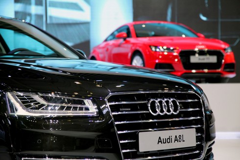 Toàn cảnh dàn xe và các đại sứ Audi tại VIMS 2016 - ảnh 13