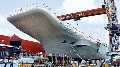 Tàu sân bay nội địa của Ấn Độ chính thức hạ thủy - ảnh 2