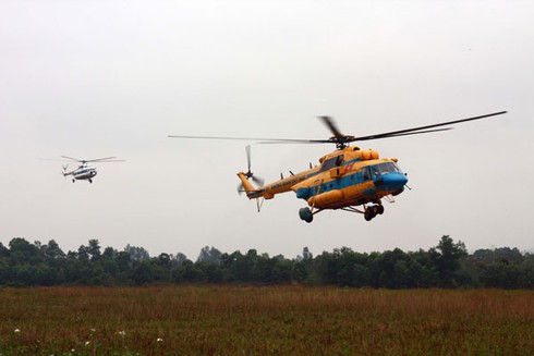 Trực thăng Trung đoàn 916 bay huấn luyện đầu xuân - ảnh 7