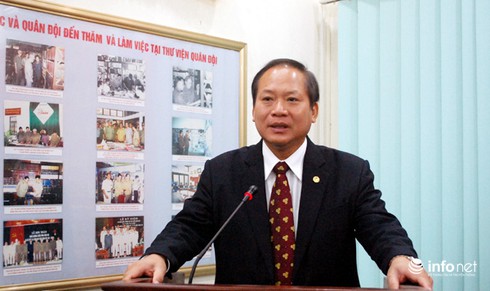 Đại tướng Lê Đức Anh tặng Thư viện Quân đội 1.200 cuốn hồi ký - ảnh 3