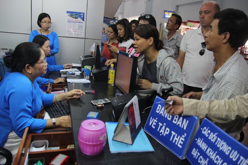 Vé tàu Tết Bính Thân sắp hết - ảnh 1