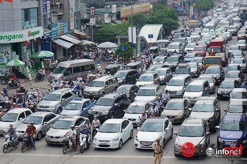 Hà Nội đặt mục tiêu không để xảy ra ùn tắc kéo dài quá 30 phút - ảnh 1